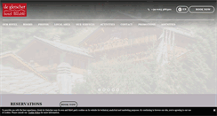 Desktop Screenshot of hoteldegletscher.it